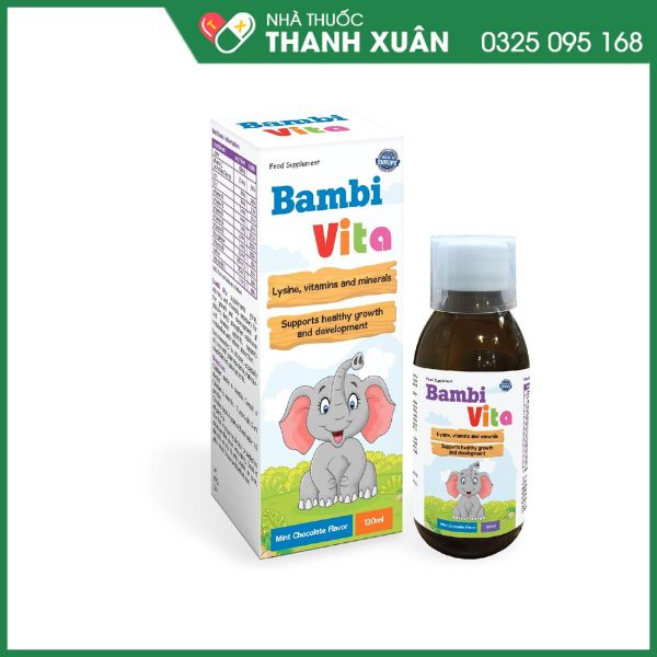 Bambi Vita Vitamin tổng hợp và khoáng chất cho bé